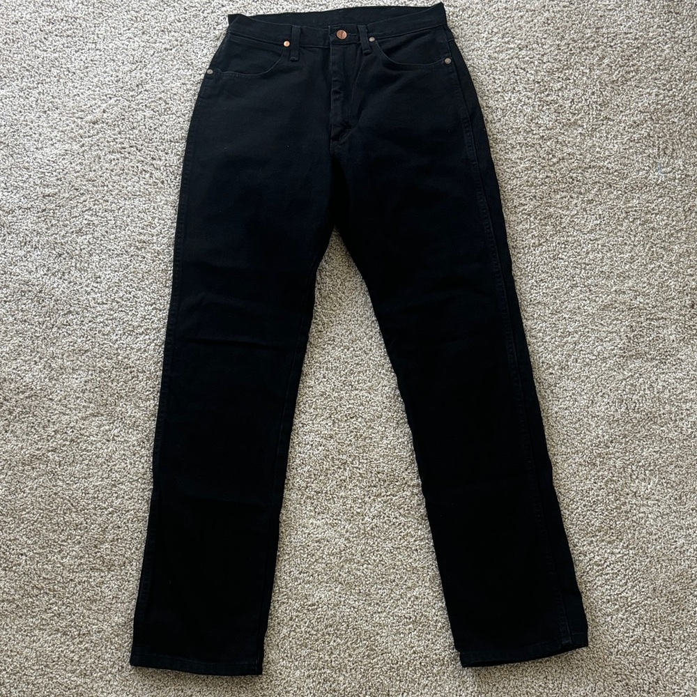 Wrangler Women’s Dark Black Cowboy Cut Jeans 9x34